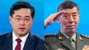 中国前国务委员兼外长秦刚与前国务委员兼防长李尚福资料图片 © 网络图片
