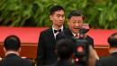 2023年9月28日，习近平在中共建政74周年招待酒会上。