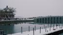 北京寒潮来临，迎来大雪。（图片来源：网路截图）