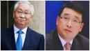 国务院副总理张国清（左）、中国兵器装备集团有限公司副总经理刘卫东（右）。（看中国合成图）
