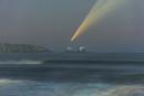 C/2024 G3（ATLAS）大彗星，摄于2025年1月21日智利海岸（Tapiaphotos/wikipedia/CC BY-SA 4.0）