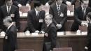 李鸿忠（前排中）（WANG ZHAO/AFP/Getty Images）