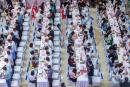 2023年8月22日，河南郑州的一次相亲现场。（STRINGER/AFP via Getty Images）