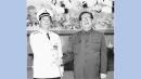 江泽民接见海军前司令张定发。（网络图片）