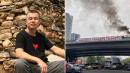 北京“四通桥”勇士彭立发。（图片来源：网路截图）