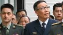 2024年5月31日，中共国防部长董军率代表团抵达新加坡香格里拉大酒店，出席第21届香格里拉对话会。（图片来源：Getty Images）