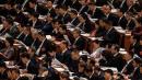 2026年3月9日，在北京人民大会堂召开中共全国人代会第二次全体会议。（图片来源：Getty Images）