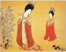 由于唐代宫廷画大多散佚，且后妃画像留存极少，懿安皇太后的真实画像如今已无从得见。（图为唐代宫廷女子示意图）