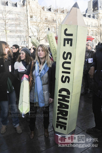 巴黎反恐大游行150万人 史无前例 (图组4) La plus grande manifestation enregistrée dans l'histoire de France (IV) 巴黎反恐大游行150万人 史无前例 (图组4) La plus grande manifestation enregistrée dans l'histoire de France (IV)
