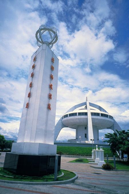 台湾嘉义北回归线地标纪念碑处
