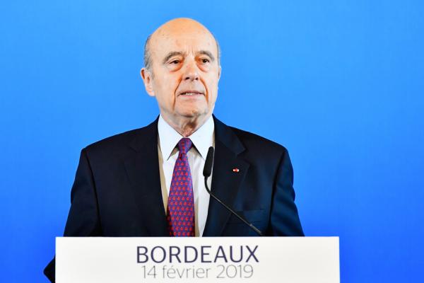 73岁的阿兰•朱佩(Alain Juppé),于3月1日正式辞去了波尔多市长的职务。(AFP/Getty Images)