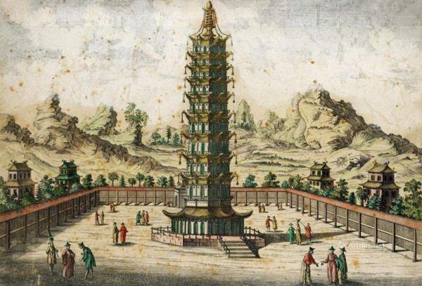 南京大报恩寺琉璃宝塔(公有领域)