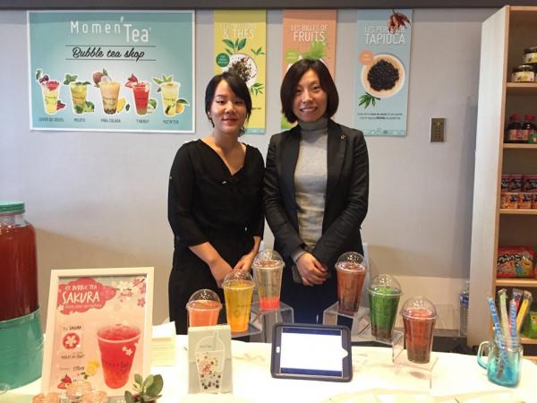 Momen'Tea珍珠茶店展台