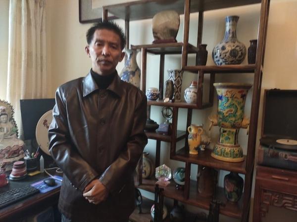 孙大骆为《习近平权术史》作者(图片来源:作者供图)