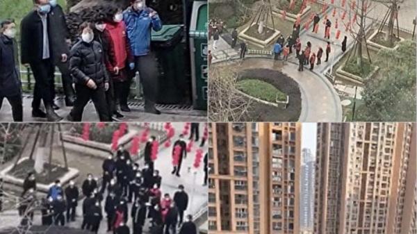 武汉市青山区开元小区业主们对中共副总理孙春兰高喊“假的”后,传该小区居民遭到报复。(网络图片)