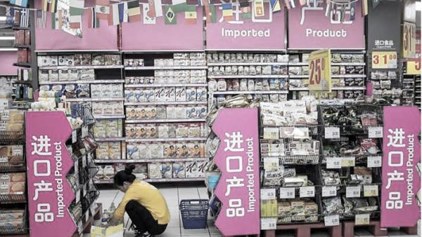 目前,中国大量进口粮食。(Getty Image)