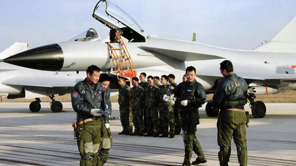 中国空军飞行员 (示意图/图片来源:维基百科)