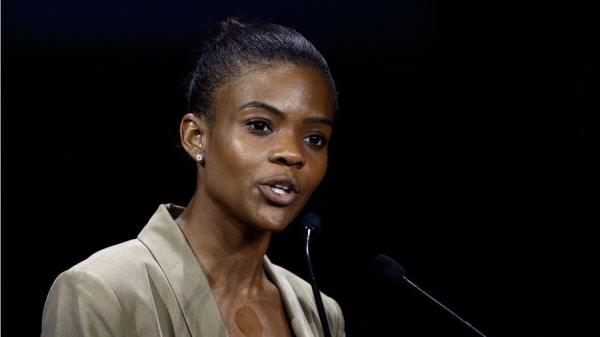 非洲裔保守派活动家欧文斯(Candace Owens)(图片来源:Photo by SAMEER AL-DOUMY/AFP/Getty Images)