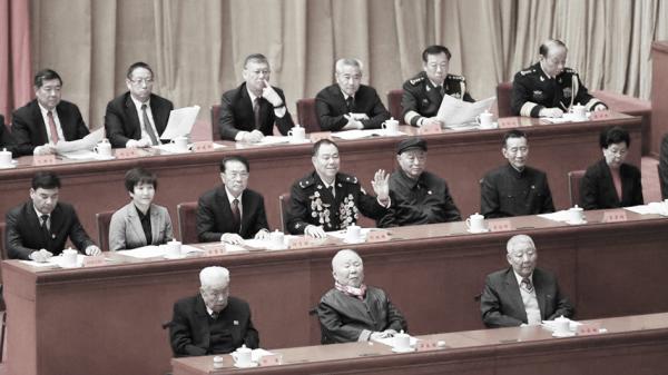 退休高官们在参加会议。(Getty Images)