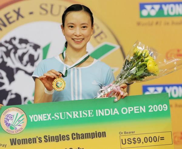 皮红艳靠自己的努力、坚持与天赋,赢得了荣誉。(AFP via Getty Images)