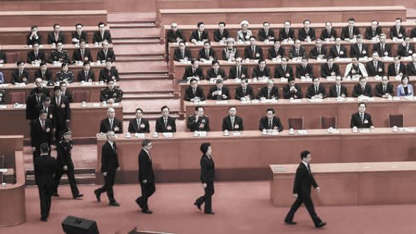 参加两会的官员(Getty Images)