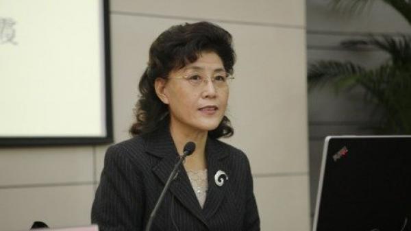 中共中央党校前教授蔡霞。(网络图片)