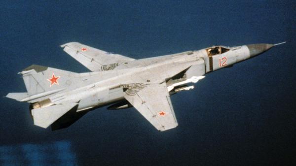 苏联空军米格-23M。(示意图/图片来源:US military/维基百科/CC0)