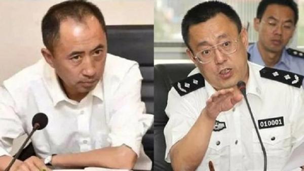 刀文兵(左)与原中共云南省司法厅副厅长赵立功(右)共用情妇。(图片来源:自由亚洲电台)