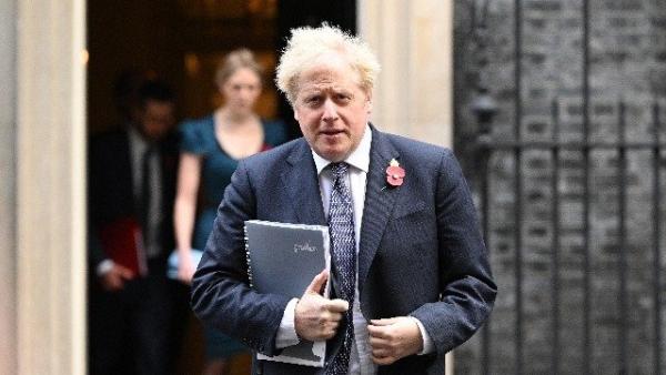 英国首相约翰逊(图片来源:Leon Neal/Getty Images)