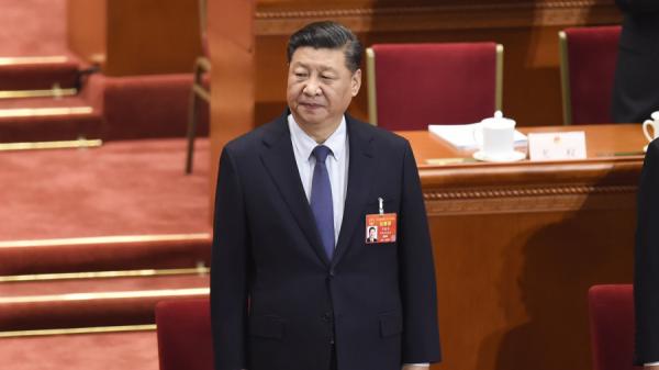 习近平发表了2021年新年贺词。（图片来源：WANG ZHAO/AFP via Getty Images ）