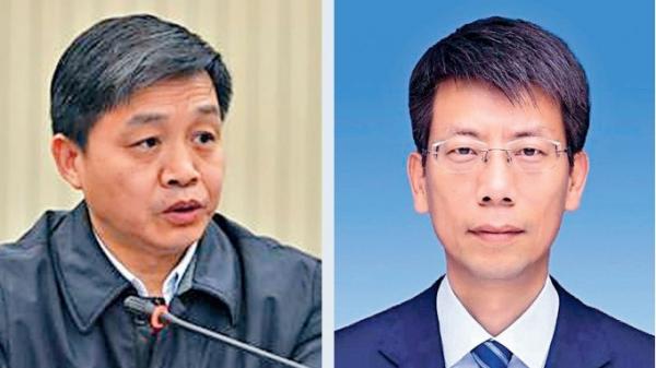 济源市委书记张战伟(左)一巴掌将政府秘书长翟伟栋(右)打进了医院。