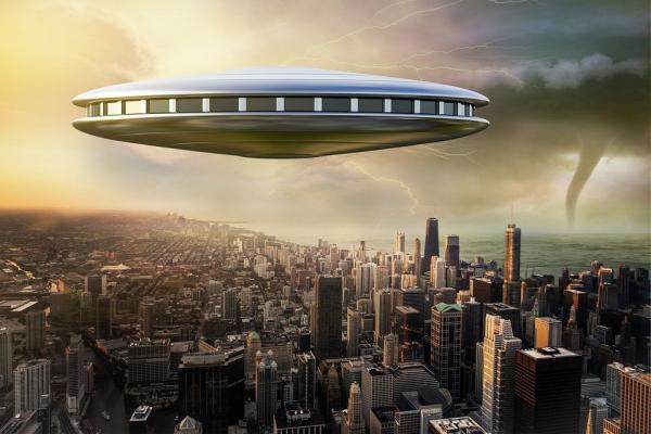 不明飞行物(UFO) (示意图/图片来源:Pixabay)