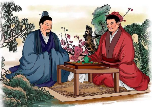 管仲和鲍叔牙(公有领域)