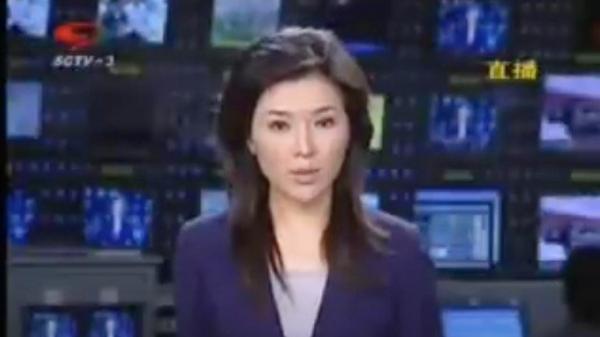 前四川卫视新闻主播宁远。(图片来源:视频截图)