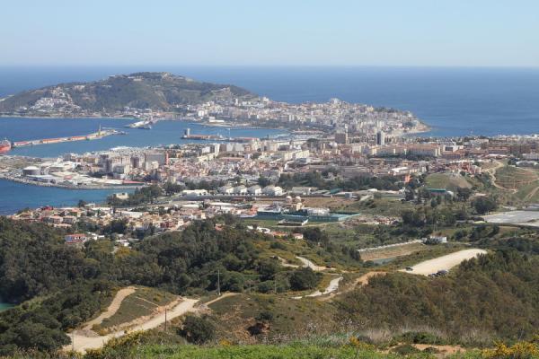 位于北部非洲的西班牙属地休达(Ceuta)(图片来源:wikimedia)