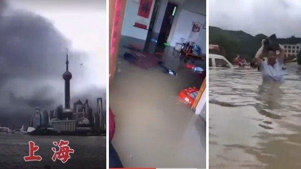 今年第6号台风“烟花”已经侵袭中国。(图片来源:网络图片)