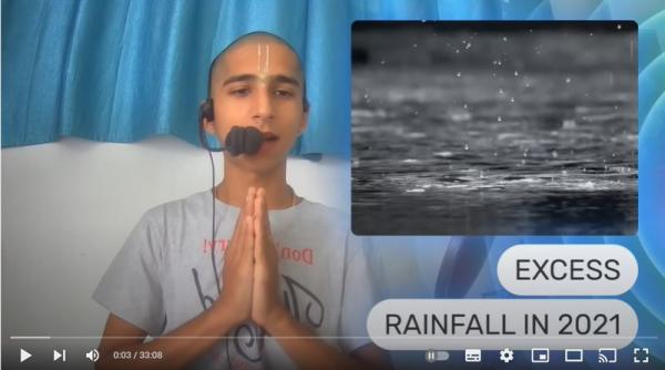 ▲印度神童解释今年洪水、暴雨多的原因。(图/翻摄自ConscienceYT)