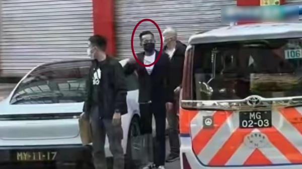 周焯华被捕(图片来源:视频截图)