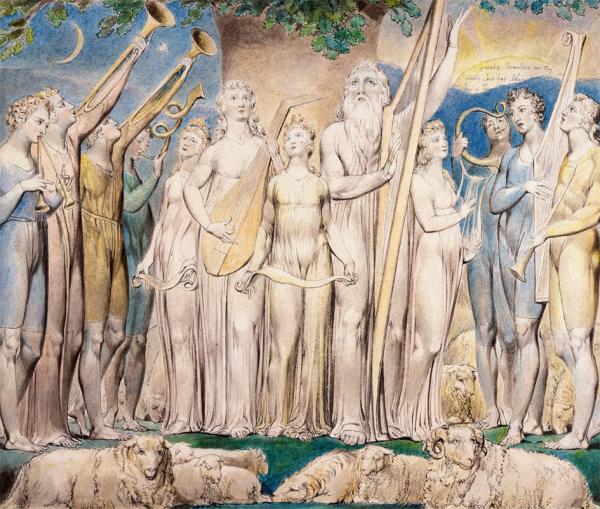 《苦尽甘来》(William Blake/公有领域)