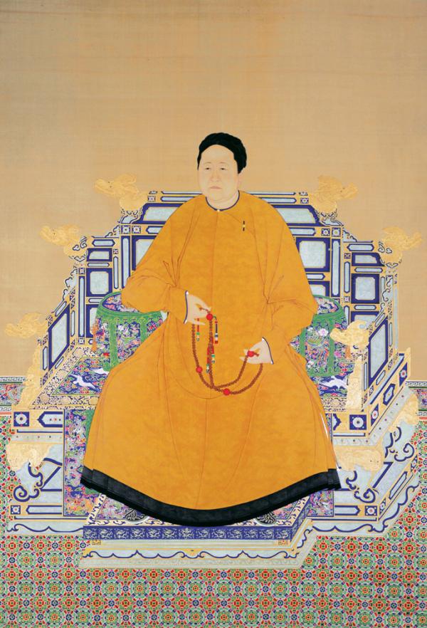 孝庄文皇后便服像(公有领域)