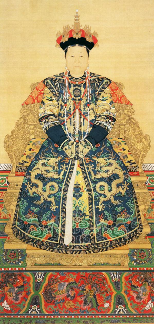 孝庄文皇后朝服像(公有领域)