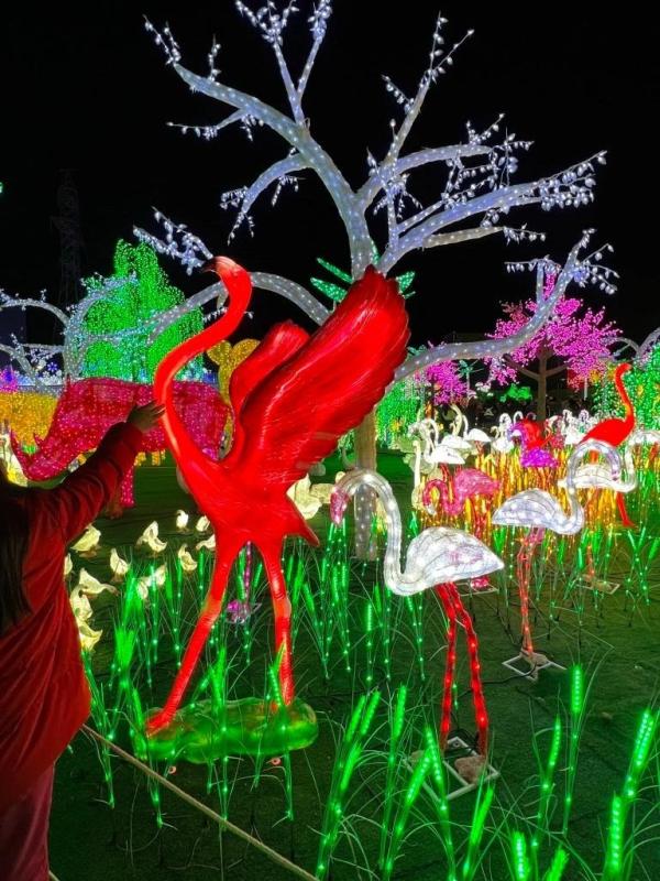 加拿大密西沙加举办世界最大灯展illumi。(图片来源:辛迪提供)
