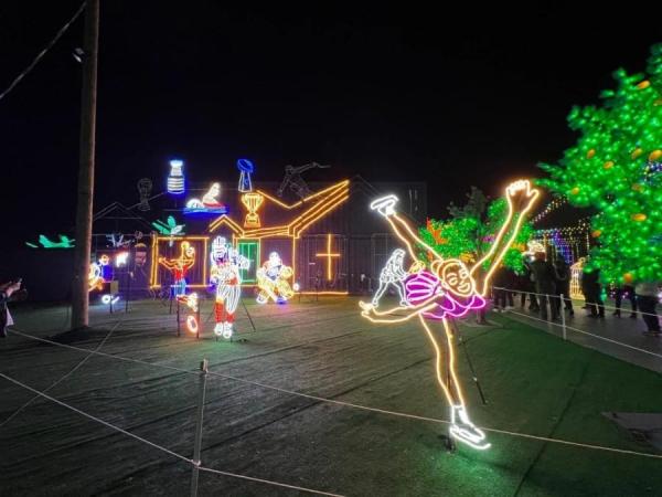 加拿大密西沙加举办世界最大灯展illumi。（图片来源：辛迪提供）