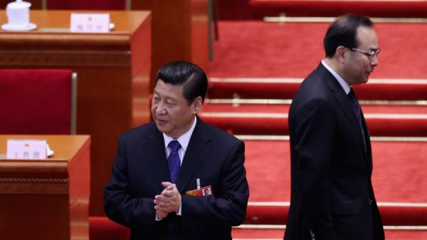 习近平和孙政才。（图片来源：Getty Images）