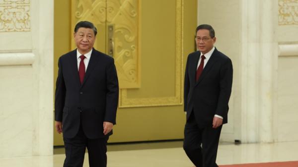 习近平和李强