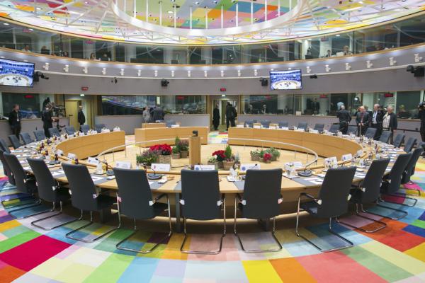 位于布鲁塞尔的欧盟理事会主会议厅(EU2017EE Estonian Presidency/Wikipedia/CC BY 2.0)