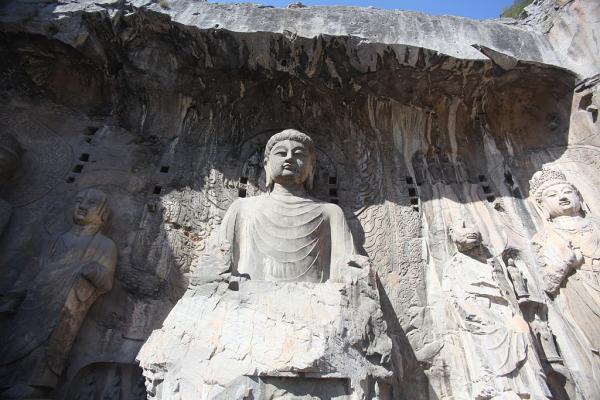 奉先寺卢舍那大佛。（图片来源：维基百科）