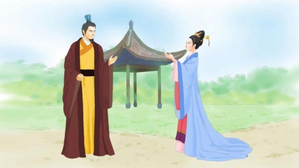 古代夫妻相敬如宾。(志清/看中国)