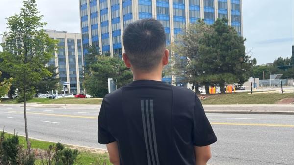 流亡加拿大的中国企业家杨先生(摄影:看中国/尹华)