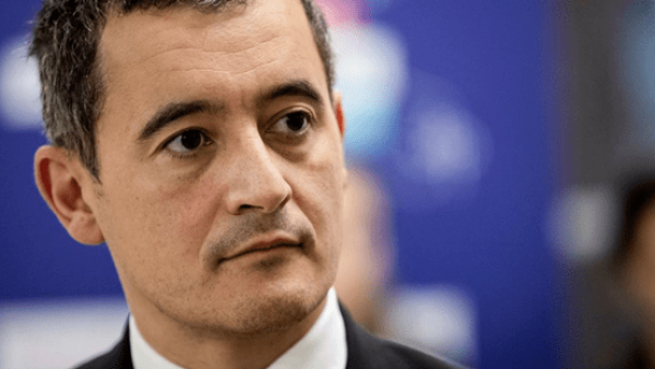 法国内政部长达尔马宁(Gérald Darmanin) (图片来源:网络截图)